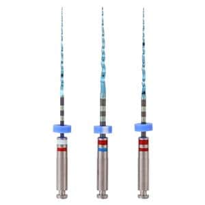 EdgeSequel Utopia Rotary Endo File 25 mm Size Assorted NiTi Assorted Astd 3/Pk