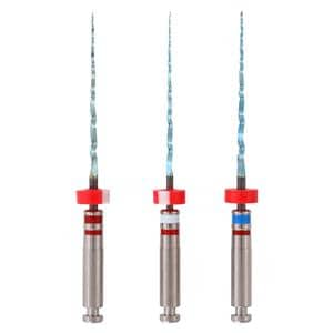 EdgeSequel Utopia Rotary Endo File 21 mm Size Assorted NiTi Astd .04 Tpr 3/Pk