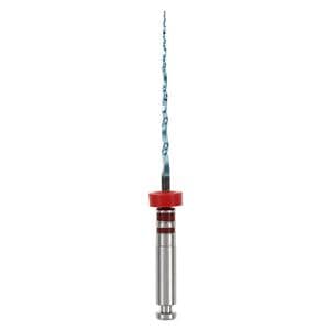 EdgeSequel Utopia Rotary Endo File 21 mm Size #25 NiTi Red .04 Tpr 6/Pk