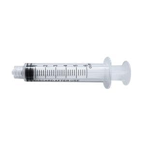 Edge Luer Lock Style Irrigating Syringe 6 cc Clear