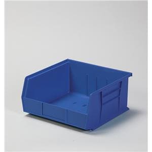 Super Tough Storage Bin Specify Color Polymer w/ Lbl Hldr 10-1/4x4-3/8x3/4 Ea