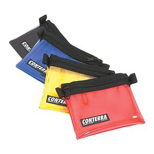 Organizer Pocket 6x8" Red Zipper Closure No Handle