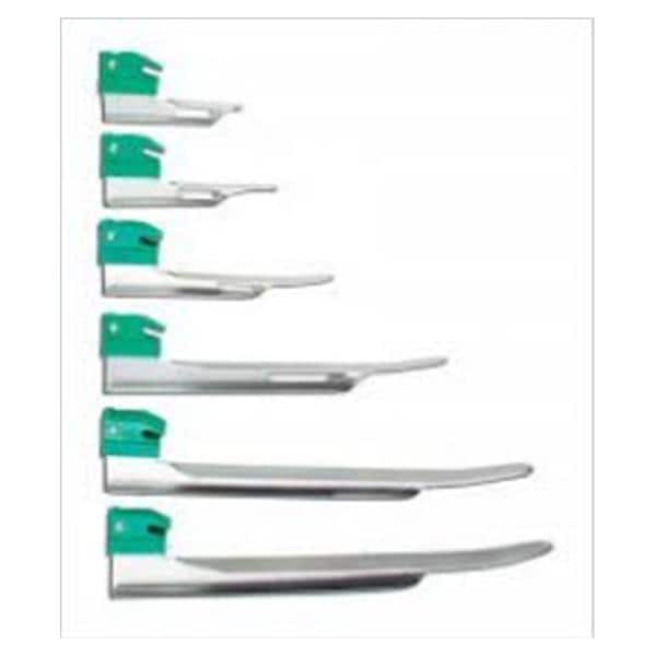 Laryngoscope Blade Miller #4 Adult Disposable, 20 EA/BX