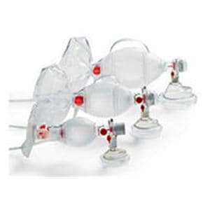 SPUR Bag Mask Resuscitator Medium Adult Disposable 12/Ca
