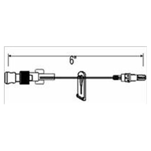 IV Extension Set 6" Remove Injection Port 50/Ca
