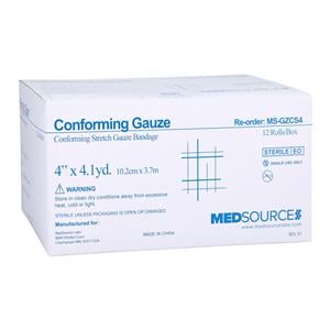 Conforming Bandage Polyester 4" Sterile 12/Bx