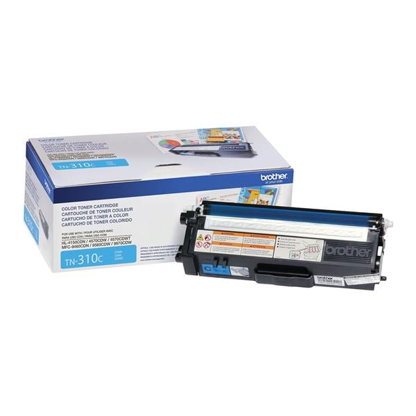 Brother TN-310C Cyan Toner Cartridge Ea