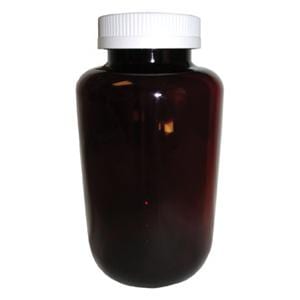 Packer Bottle HDPE 100cc Amber Reusable 520/Ca