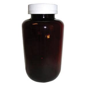 Packer Bottle HDPE 175cc Amber Reusable 320/Ca