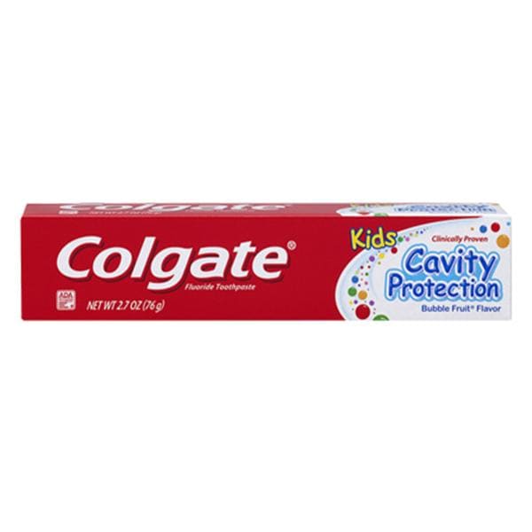 Colgate Toothpaste Kids 0.85 oz Bubble Fruit 24/Ca