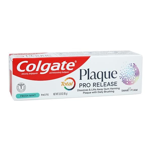 Colgate Total Plaque Pro-Release Fresh Mint Toothpaste 3 oz 0.45% SNF2 24/Ca