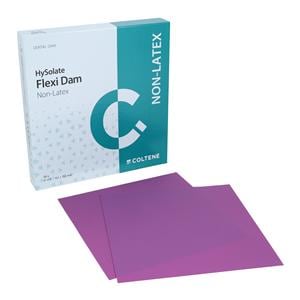 HySolate Flexi-Dam LF Rubber Dam 6 in x 6 in Md Gg 30/Bx