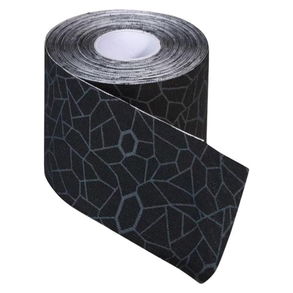 TheraBand Kinesiology Tape Elastic 2"x16.4' Black/Gray Ea