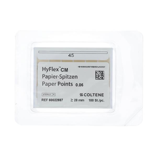 Hyflex CM Absorbent Points 0.06 100/Pk