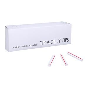 Tip-A-Dilly Tip Nonvented White 200/Bx, 6 BX/CA