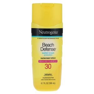 Neutrogena Beach Defense Sunscreen Lotion Adult 6.7oz Water Resistant Ea