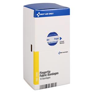 First Aid Only Adhesive Bandage Woven Fabric 1.75x2" Tan Sterile 10/Bx