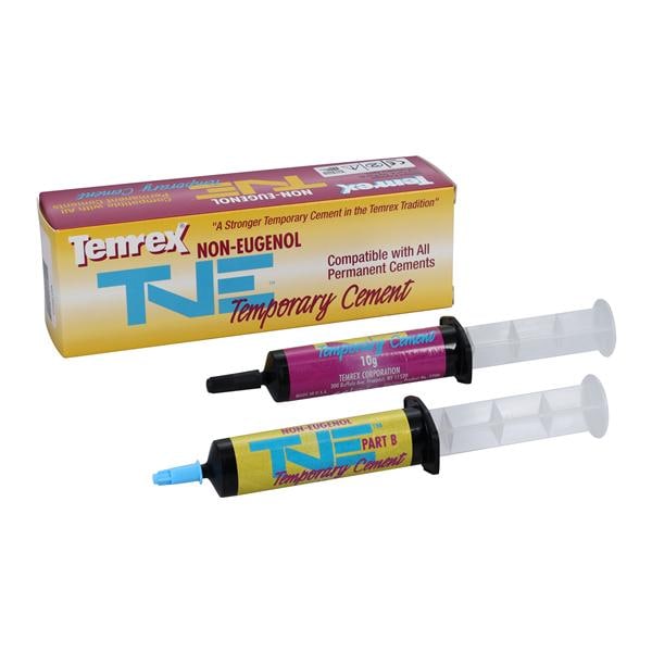 Temrex TNE Non ZOE Non-Eugenol Hndmx Cement Neut 10 Gm Hnd-Mx Syr Kt Ea