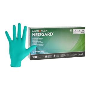 MICROFLEX Neogard Neoprene Exam Gloves X-Small Green Non-Sterile 100/Bx