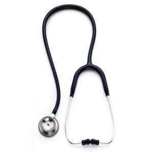 Professional Stethoscope Adult Navy Single Lumen Tubing Ea