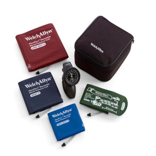 DuraShock Platinum Series Aneroid Sphygmomanometer Size 9-12 Blk LF Ea