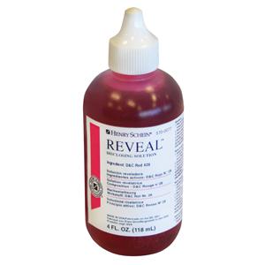 Acclean Disclosing Solution Red 4oz/Bt
