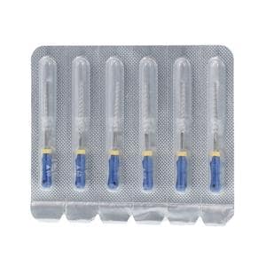 Maxima Hand K-Reamer 21 mm Size #30 Blue 6/Pk