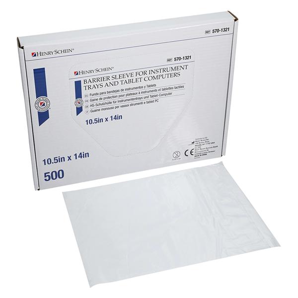 Tray Barrier Sleeves 10.5 in x 14 in Clear 500/Bx