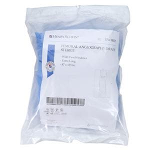 87x135" Sterile Femoral Angiography Drape