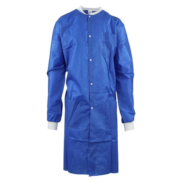 Criterion Protective Lab Coat SMS X-Large Ceil Blue 10/Pk