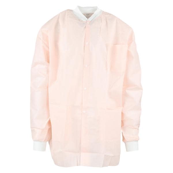 Criterion Protective Jacket SMS X-Large Light Pink 10/Pk