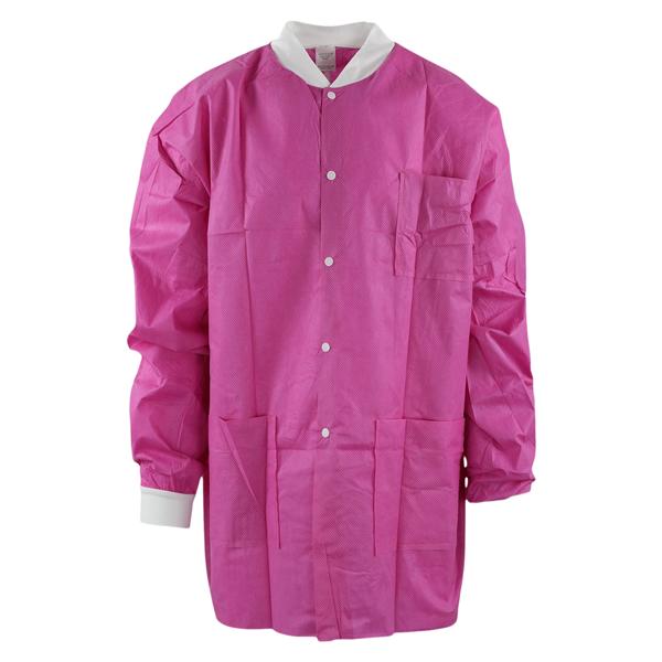 Criterion Protective Jacket SMS Large Raspberry 10/Pk