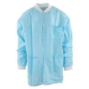 Criterion Protective Jacket SMS Large Sky Blue 10/Pk