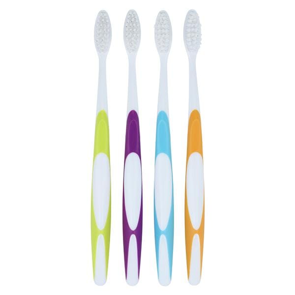 Acclean Toothbrush Adult 31 Tuft Compact 4 Colors 72/Bx