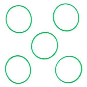 Acclean Color Bands Green 10/Pk