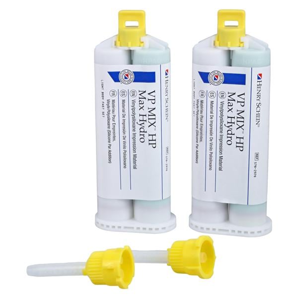 VP Mix HP Max Hydro Impression Material Cartridge Fst Set Lt Bdy Intro Kit 2/Pk