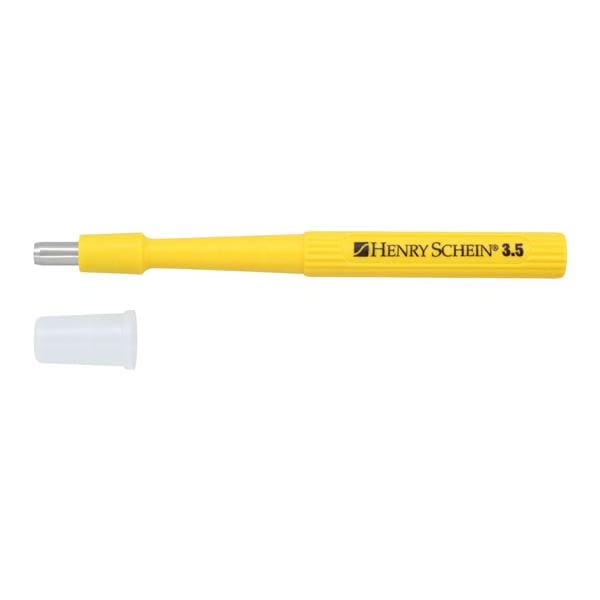 Biopsy Punch Biopsy Punch 3.5mm Blade 95mm Plstc Hdl/SS Tp Sterile Dsp Ea