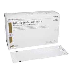 Sterilization Pouch Self Seal 3.5 in x 9 in 500/Bx