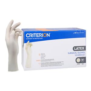Criterion Latex Surgical Gloves 7 Natural 50Pr/Bx