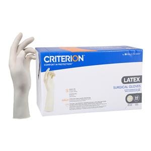 Criterion Latex Surgical Gloves 8.5 Natural 50Pr/Box