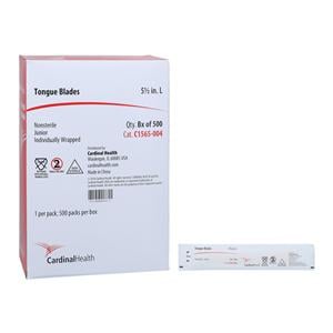 Tongue Depressor 5.5 in Non Sterile Junior 500/Bx, 10 BX/CA