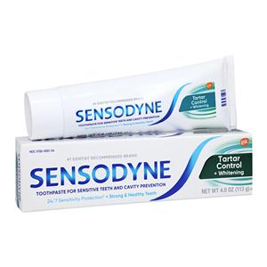 Sensodyne Tartar Control & Whitening Toothpaste 4 oz 4oz/Tb, 12 TB/CA