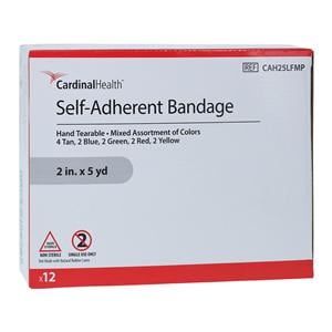 Bandage Elastic 2x5yd Colorpack Non-Sterile 12/Bx