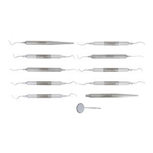 Relyant Hygiene Hygiene Kit Double End #6 Handle 440A Stainless Steel Ea