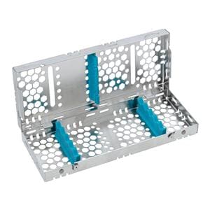 Nordent Cassette Cassette 100% Stainless Steel Small Teal 5 Instruments Each