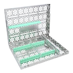 Cassette 100% Stainless Steel Large Light Green 20 Instruments Ea