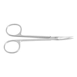Surgical Scissors 4.5 in Iris Curved Ea
