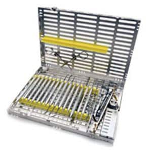 IMS Restorative Cassette Stainless Steel Yellow 16 Instruments Ea