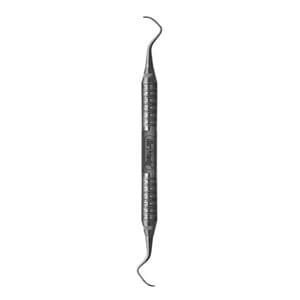 Curette Loma Linda Double End Size 10/11R #6 Satin Steel Rigid Immunity Steel Ea