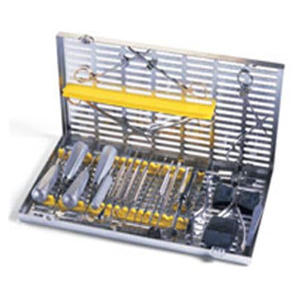 IMS Oral Surgery Cassette Stainless Steel Gray 12 Instruments Ea